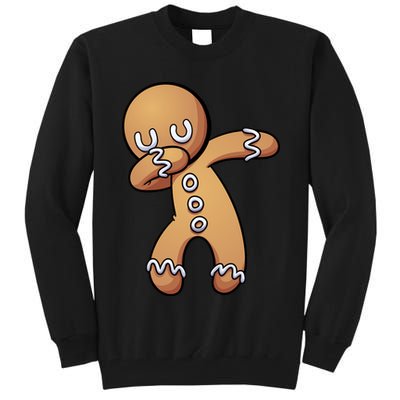 Dabbing Gingerbread Man Christmas  Tall Sweatshirt