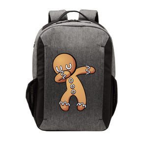 Dabbing Gingerbread Man Christmas  Vector Backpack