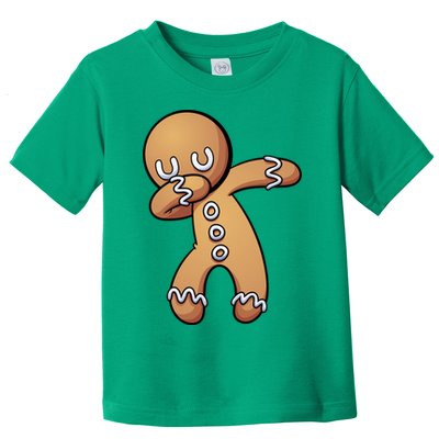 Dabbing Gingerbread Man Christmas  Toddler T-Shirt