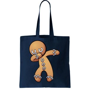 Dabbing Gingerbread Man Christmas  Tote Bag