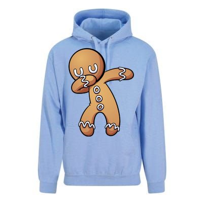 Dabbing Gingerbread Man Christmas  Unisex Surf Hoodie