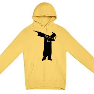 Dabbing Graduate Funny Graduation Premium Pullover Hoodie