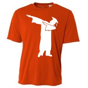 Dabbing Graduate Funny Graduation Cooling Performance Crew T-Shirt