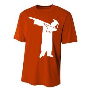 Dabbing Graduate Funny Graduation Performance Sprint T-Shirt