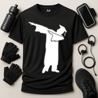 Dabbing Graduate Funny Graduation Cooling Performance Crew T-Shirt