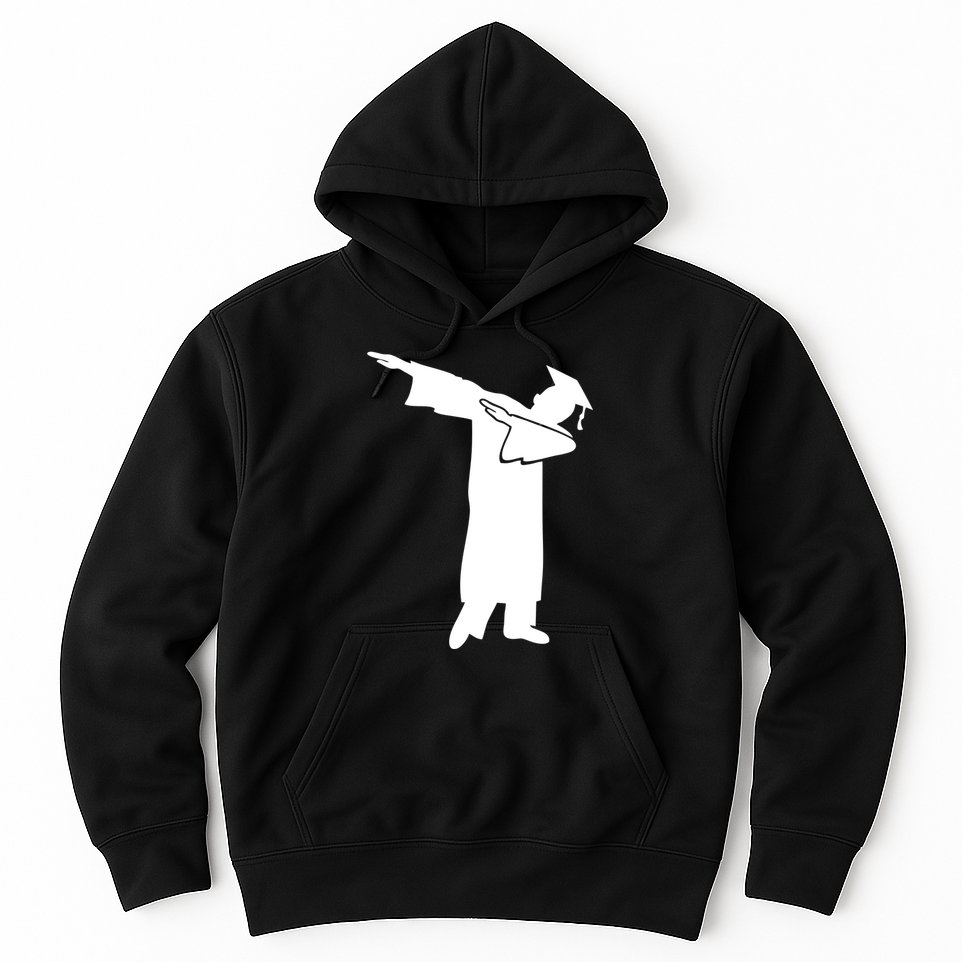Dabbing Graduate Funny Graduation Hoodie