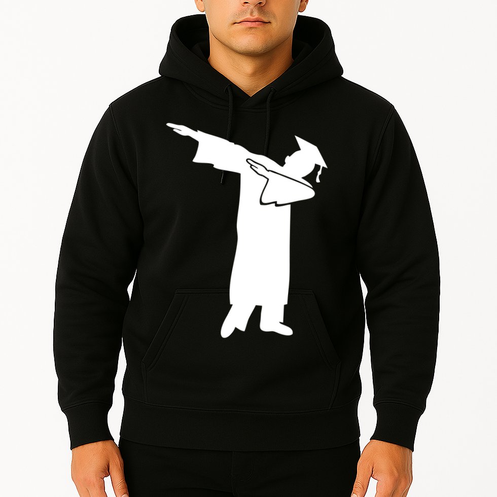 Dabbing Graduate Funny Graduation Hoodie