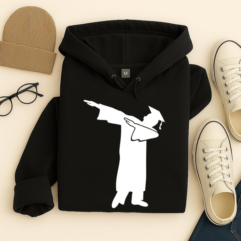 Dabbing Graduate Funny Graduation Hoodie