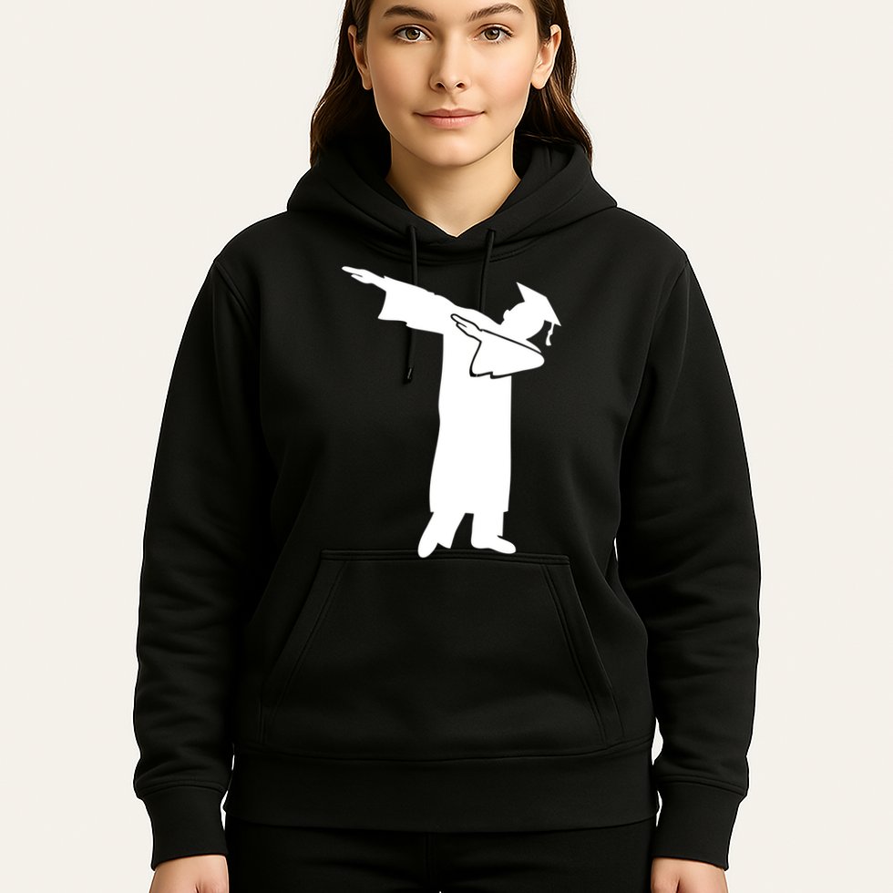 Dabbing Graduate Funny Graduation Hoodie