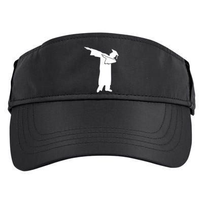 Dabbing Graduate Funny Graduation Adult Drive Performance Visor