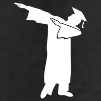 Dabbing Graduate Funny Graduation Adult Drive Performance Visor