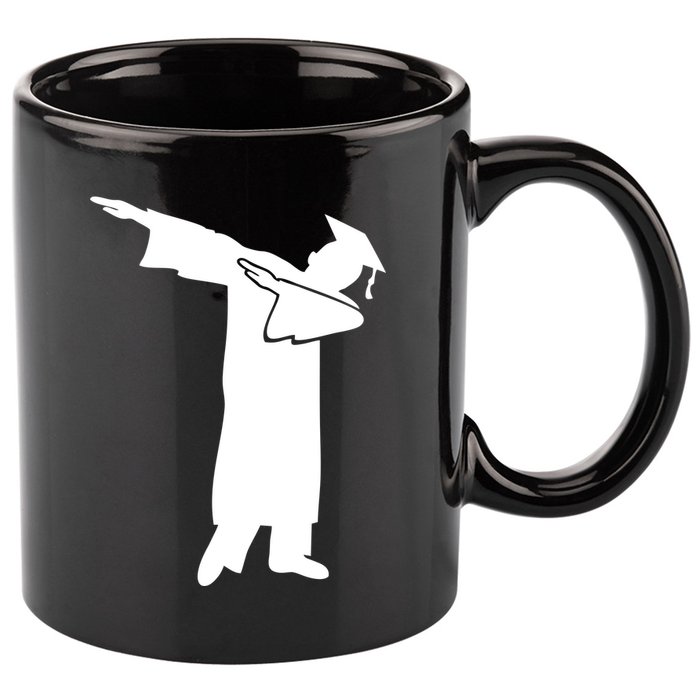 Dabbing Graduate Funny Graduation 11oz C Handle Ceramic Mug