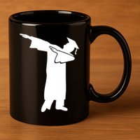 Dabbing Graduate Funny Graduation 11oz C Handle Ceramic Mug