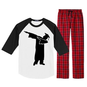 Dabbing Graduate Funny Graduation Raglan Sleeve Pajama Set