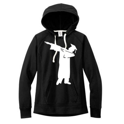 Dabbing Graduate Funny Graduation Women's Fleece Hoodie