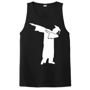 Dabbing Graduate Funny Graduation PosiCharge Competitor Tank