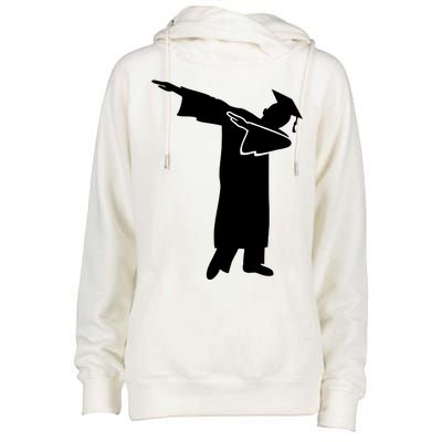 Dabbing Graduate Funny Graduation Womens Funnel Neck Pullover Hood