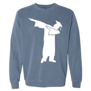 Dabbing Graduate Funny Graduation Garment-Dyed Sweatshirt