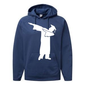 Dabbing Graduate Funny Graduation Performance Fleece Hoodie