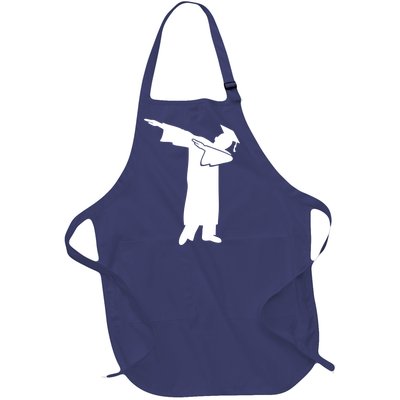 Dabbing Graduate Funny Graduation Full-Length Apron With Pockets