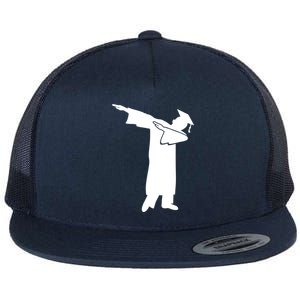 Dabbing Graduate Funny Graduation Flat Bill Trucker Hat