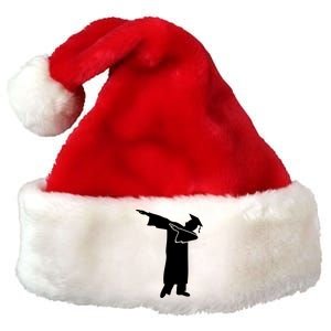 Dabbing Graduate Funny Graduation Premium Christmas Santa Hat