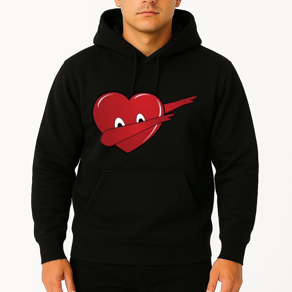 Dabbing Heart Hoodie