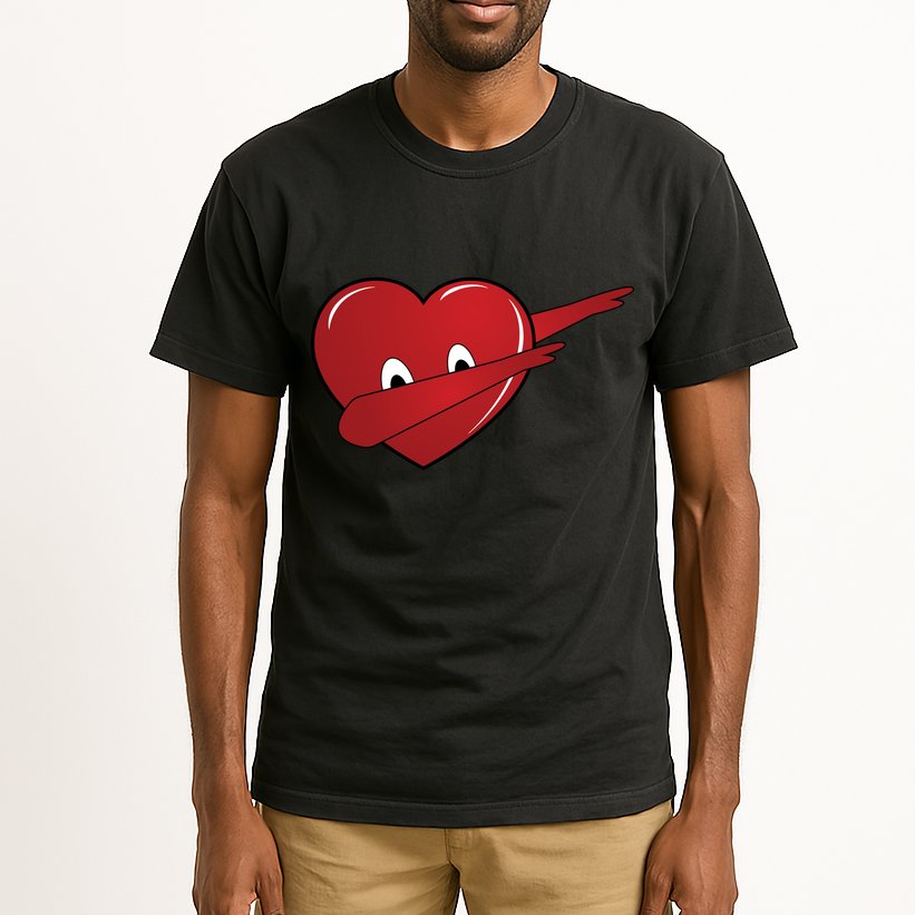 Dabbing Heart Tall T-Shirt
