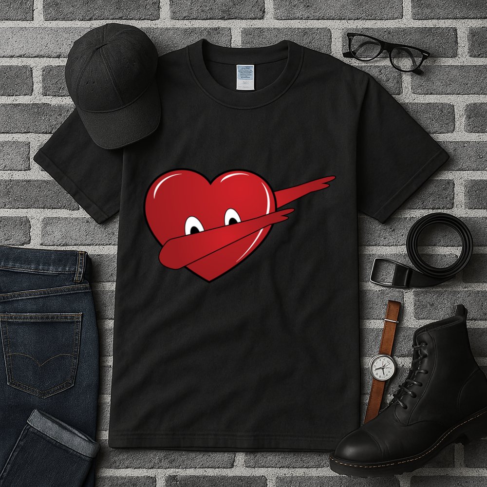 Dabbing Heart Tall T-Shirt