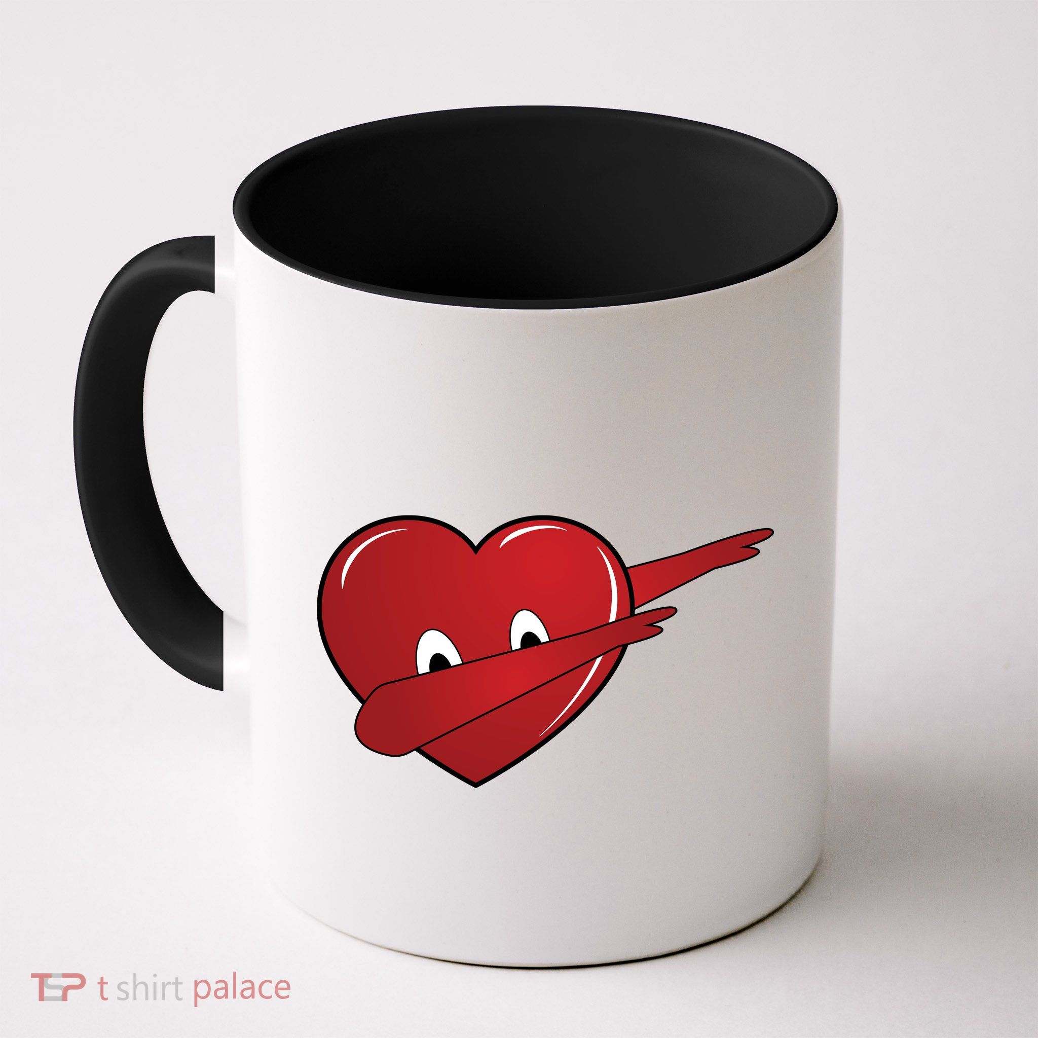 Dabbing Heart Mug