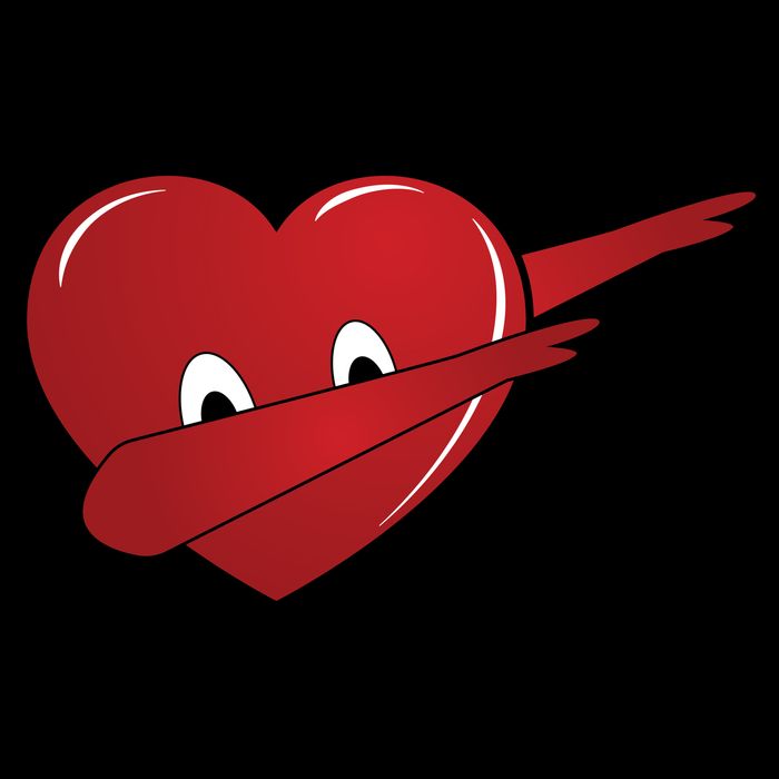 Dabbing Heart Flatbill Hat