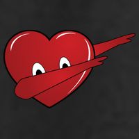Dabbing Heart Golf Towel
