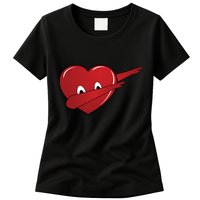 Dabbing Heart Womens T-Shirt