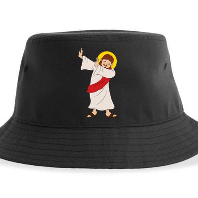 Dabbing Jesus  Sustainable Bucket Hat