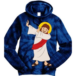 Dabbing Jesus  Tie Dye Hoodie