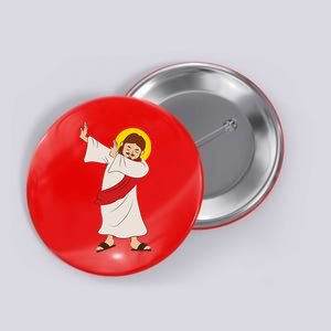 Dabbing Jesus  Button