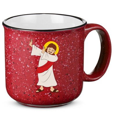Dabbing Jesus  15oz Campfire Ceramic Mug