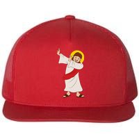 Dabbing Jesus  Flatbill Hat