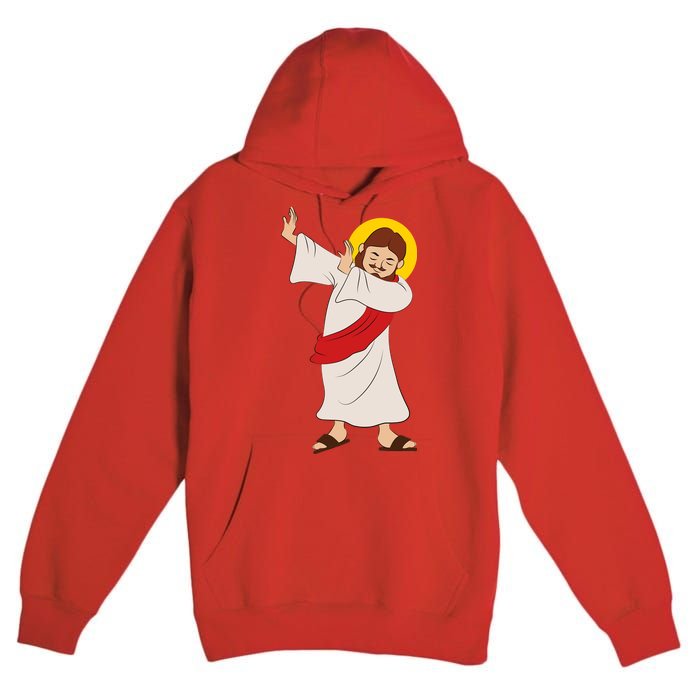 Dabbing Jesus  Premium Pullover Hoodie