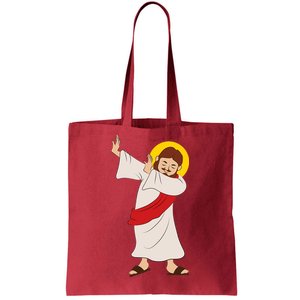 Dabbing Jesus  Tote Bag