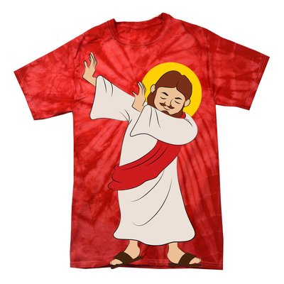 Dabbing Jesus  Tie-Dye T-Shirt