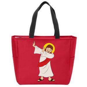 Dabbing Jesus  Zip Tote Bag