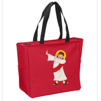 Dabbing Jesus  Zip Tote Bag