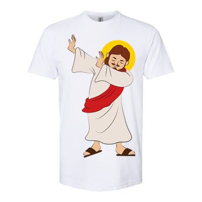 Dabbing Jesus  Softstyle® CVC T-Shirt