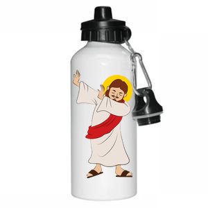 Dabbing Jesus  Aluminum Water Bottle