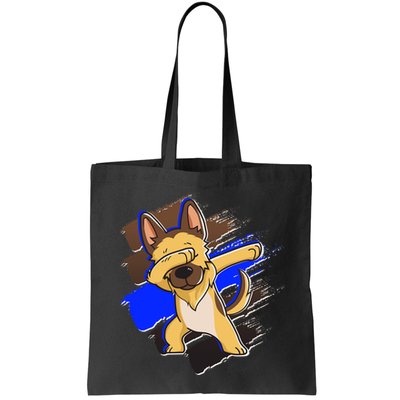 Dabbing K-9 Blue Police Thin Line Bag