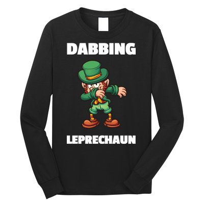 Dabbing Leprechaun Long Sleeve Shirt
