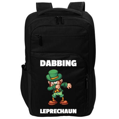 Dabbing Leprechaun Impact Tech Backpack