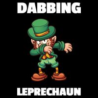 Dabbing Leprechaun 16 in Basic Backpack