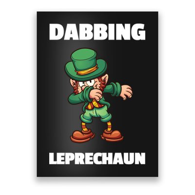 Dabbing Leprechaun Poster